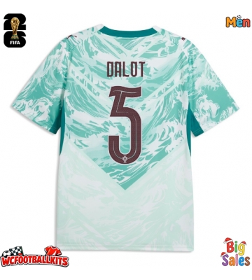 Portugal Diogo Dalot #5 Replica Away Stadium Shirt World Cup 2026 Short Sleeve